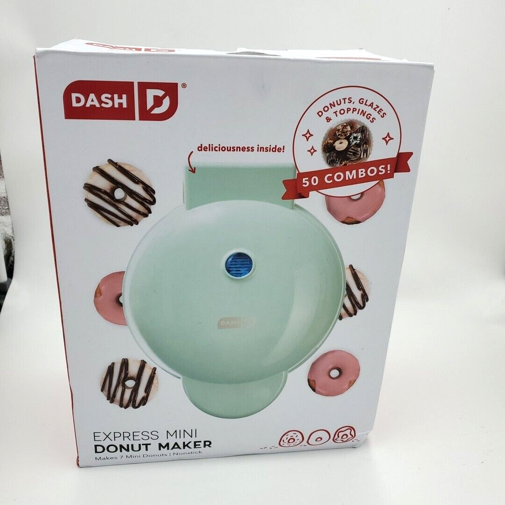 Dash D Express Mini Donut Maker New Nonstick