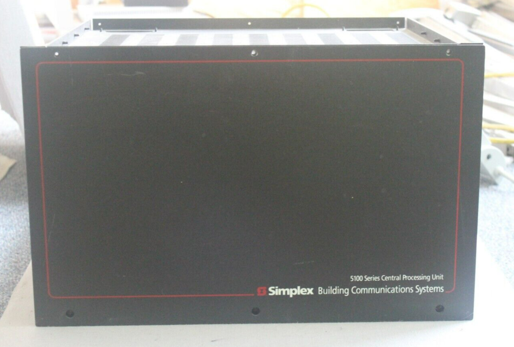 Simplex Building Comm System 5100 Central Processing Unit - Enclosure and Cable