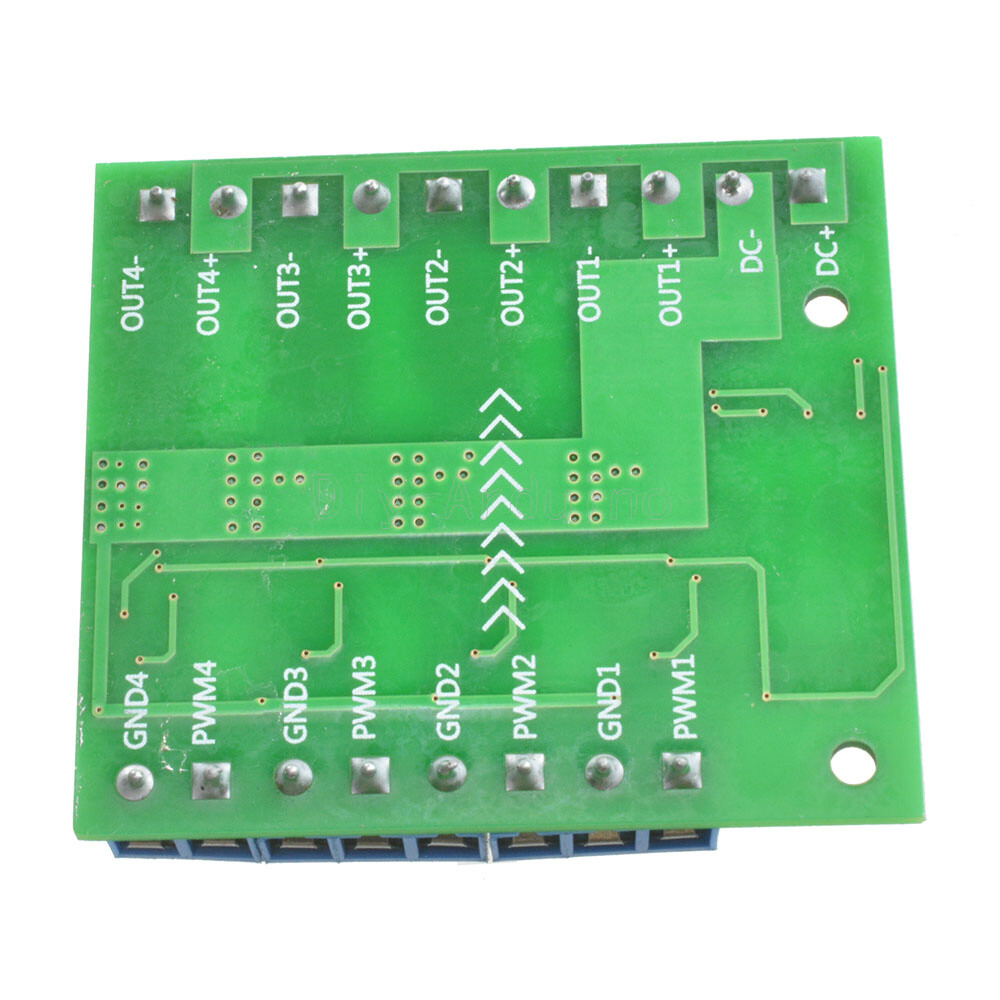 Trigger Switch Module 4-Way FET MOS DC Control for PWM Motor Pump LED