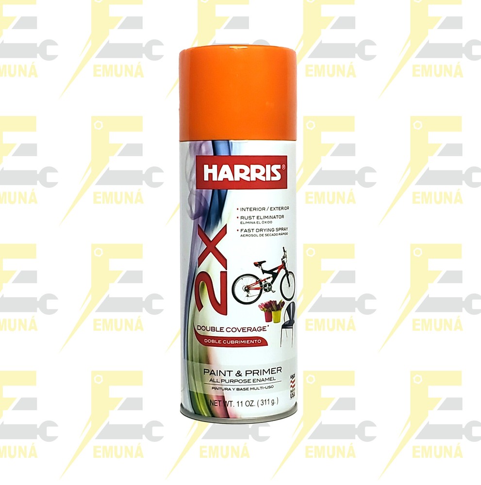 Orange Harris  2X COVEREGE PAINT & PRIMER