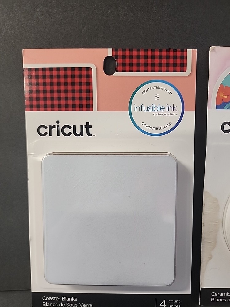 Cricut Ceramic Coaster Blanks