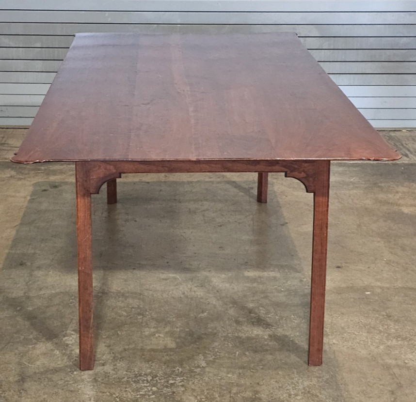 DR DIMES Cherry Large Farmhouse Dining Room Table Benchmade
