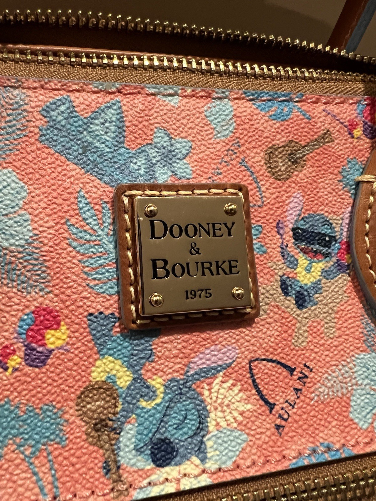 Disney Dooney & Bourke Aulani Stitch Satchel
