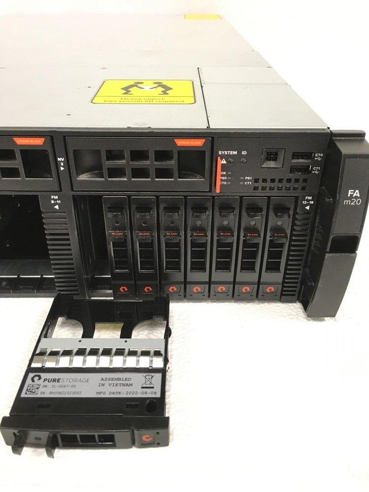 Pure Storage FlashArray FA-M20 3U Storage System w/ NVRAM Modules FREE SHIPPING