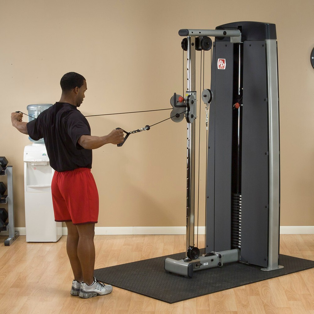 Body-Solid ProDual Cable Column Machine with 210 lb. Stack