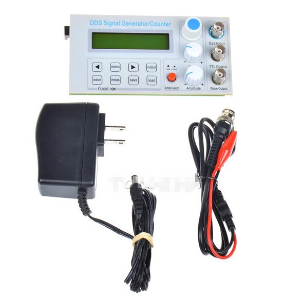 10MHz DDS Function Signal Generator Sine/Square Wave Sweep Frequency Meter TTL