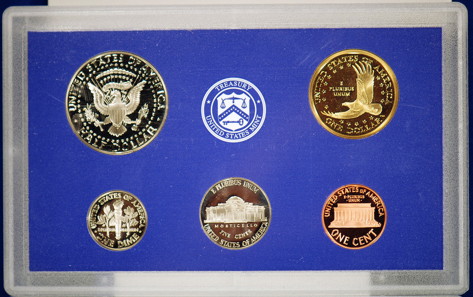 2006-s U.S. Proof Set. Complete and Original in BLUE mint paper box