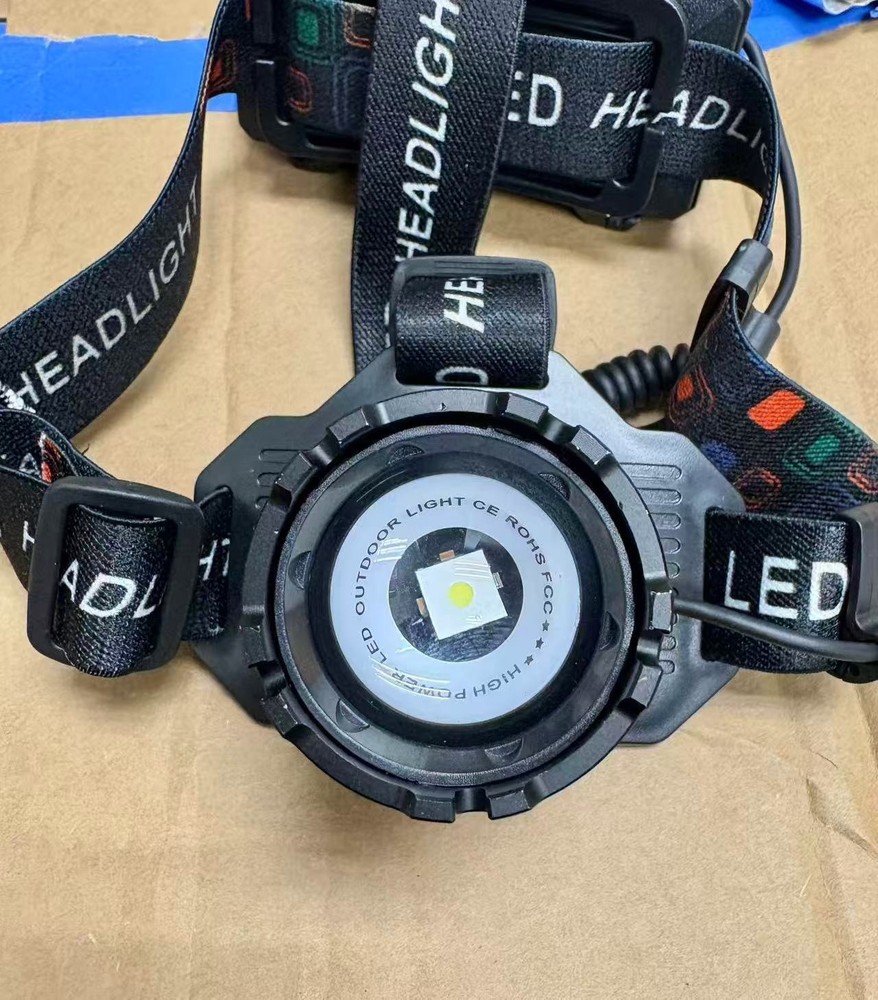 Rechargeable Headlamp Super Bright, Motion Sensor LED Head Lamp