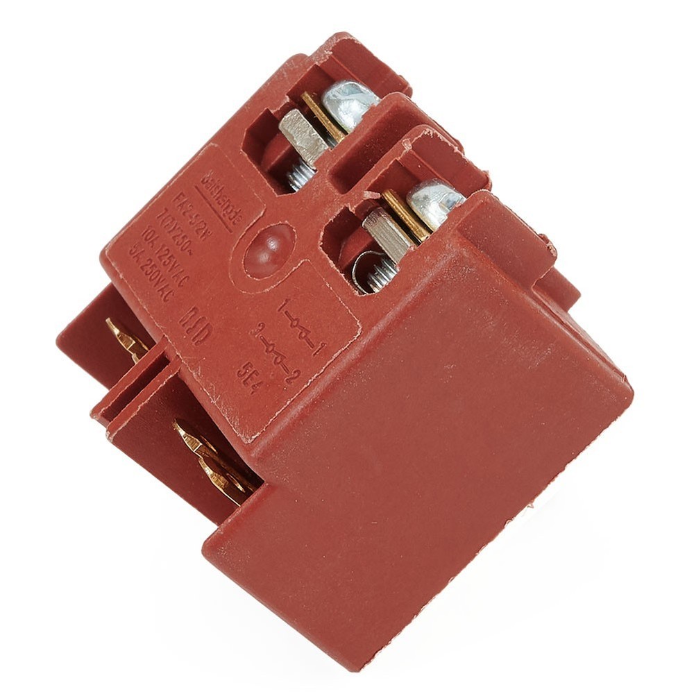 125V 12A Angle Grinder Switch Button Switch Angle Grinder NO Push Useful