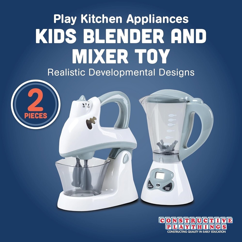 Toy Blender & Mixer with Realistic Functions
