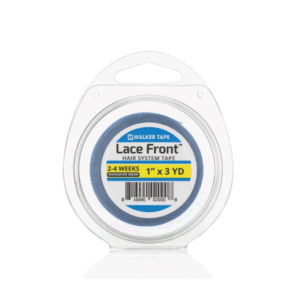 Walker Lace Front Support Tape (Blue Liner), Double Side Roll Tape