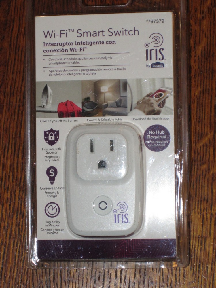 IRIS Wi-Fi Smart Switch IRIS-WSP1PA-LW