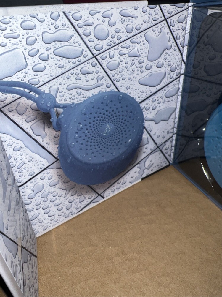 Shower Speaker Mist IPX4 IJoy Splash Proof Bluetooth Blue