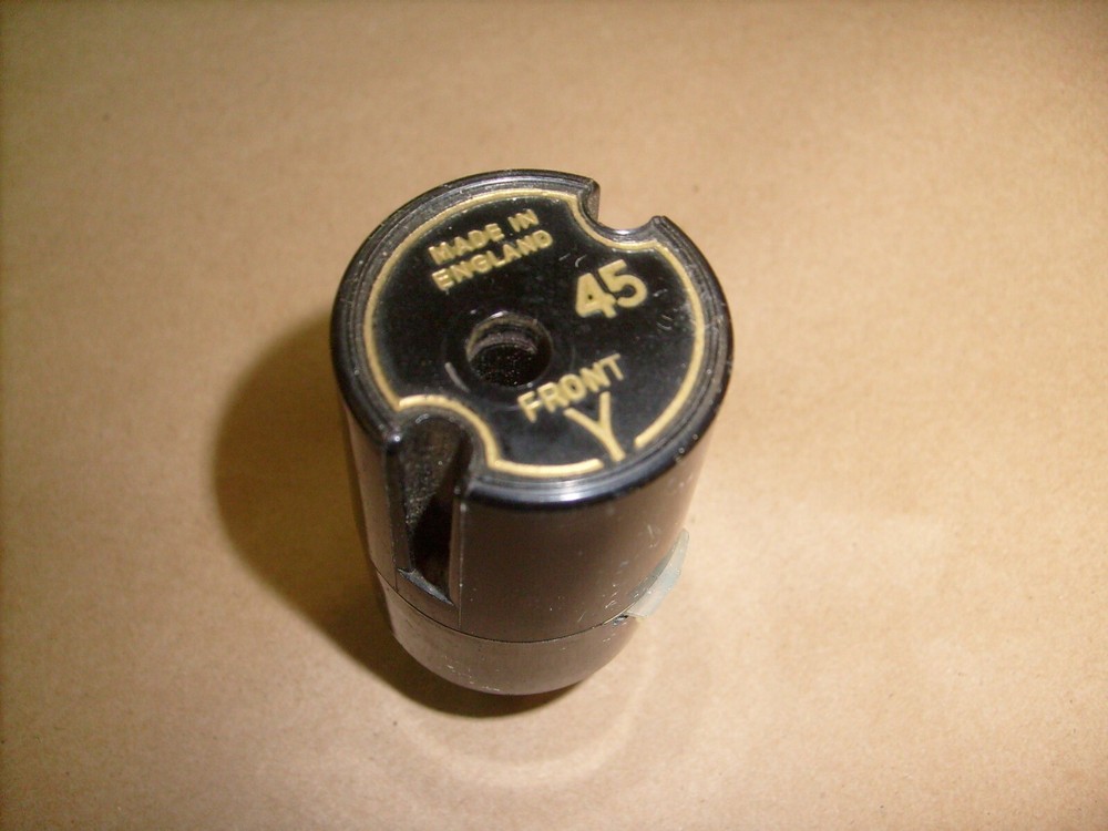 Vintage Record Player  45 Adapter Automatic  Made In England