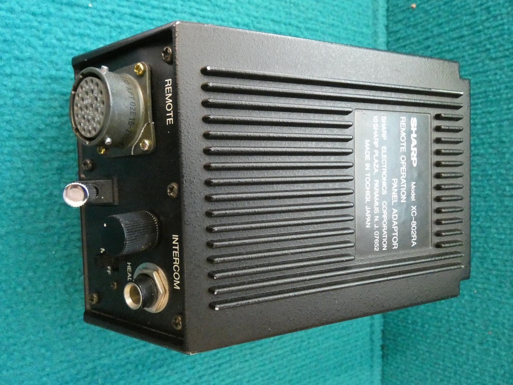 SHARP  VIDEO CAMERA REMOTE OPERATION PANEL ADAPTER XC-802RA