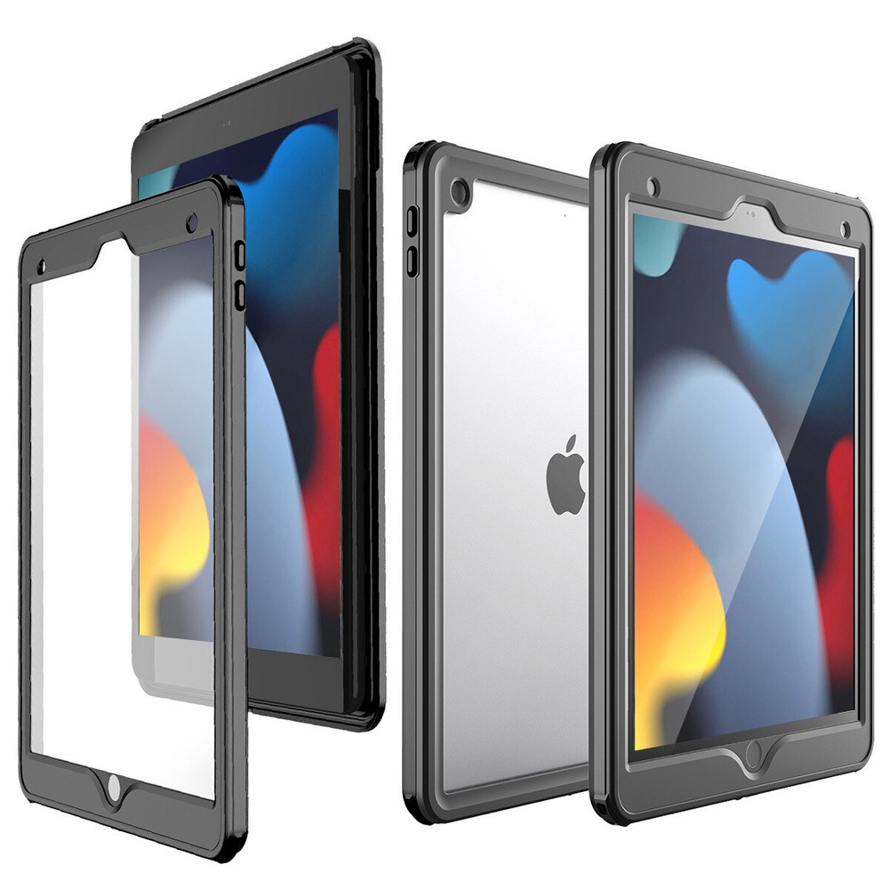 For iPad 9th/8th 7th Gen Case 10.2" Waterproof IP68 Dust-proof Full Coverage
