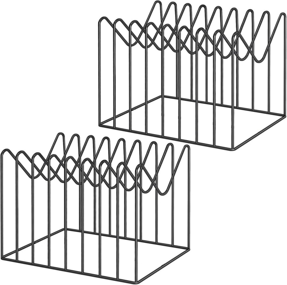 2 Sets File Organizer for Desk,File Sorter Organizer,File Folder Holder/Rack/...