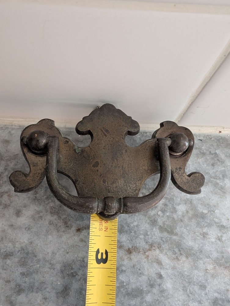 3.5 in Brass Handle Bail Drawer Pull - Ethan Allen - VTG - A6155 DC
