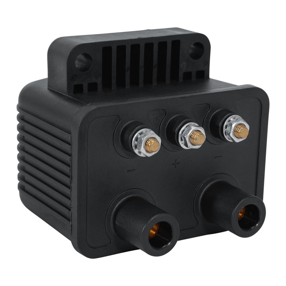 Single Fire 3 Ohm Ignition Coil Tail Rigid Fit For Harley Touring Replace 53-434