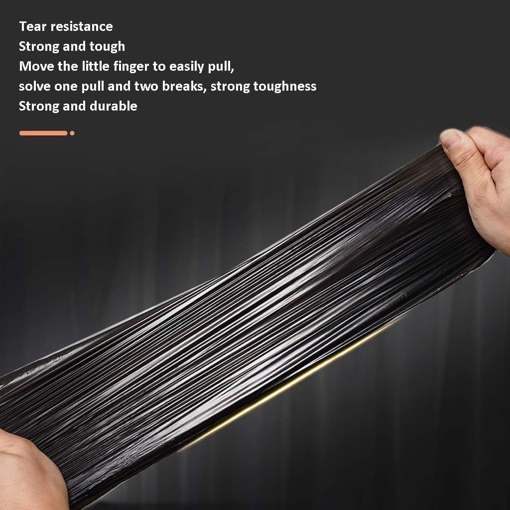 100 PCS 4 Gallon Trash Bags Kitchen Trash Bags Small Garbage Rubbish Bags 5 Roll