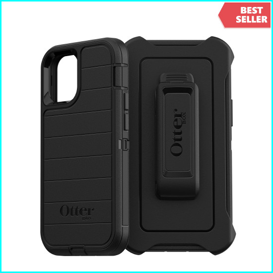 OtterBox Defender Series Pro Black Case For Apple iPhone 12 Mini