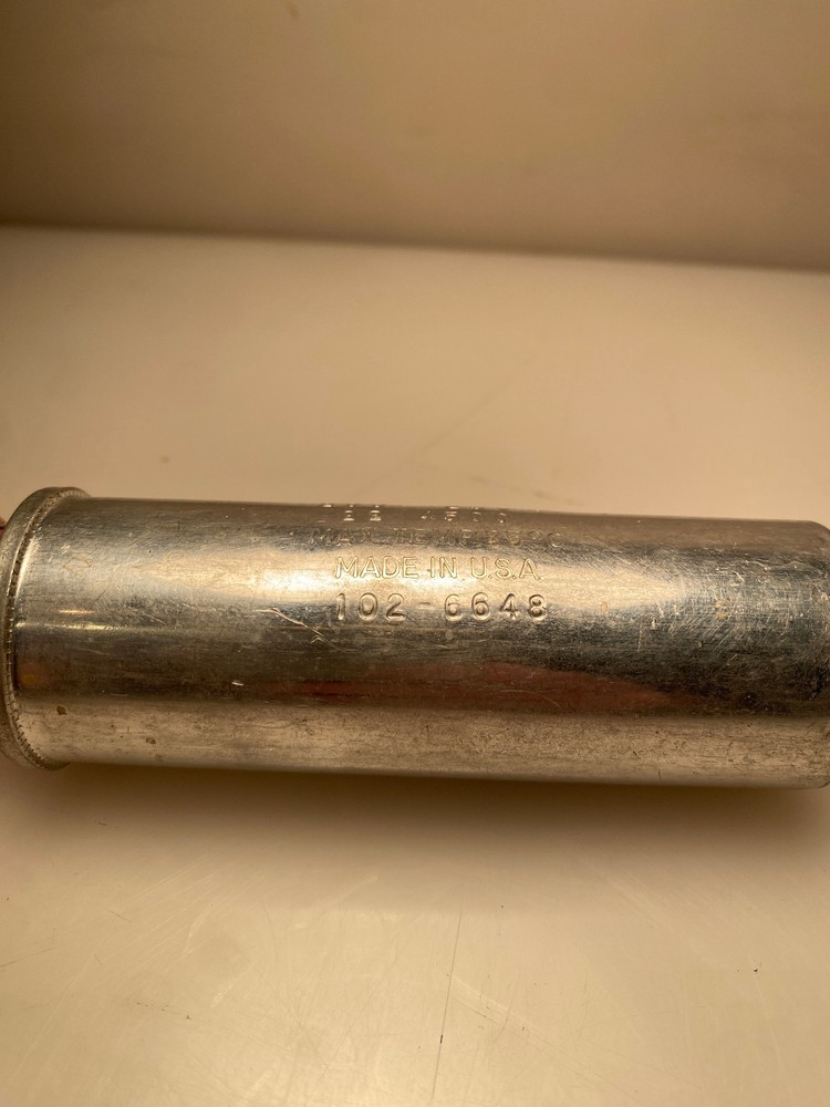 cornell dubilier capacitor vintage- ELECTROLYTIC CAN
