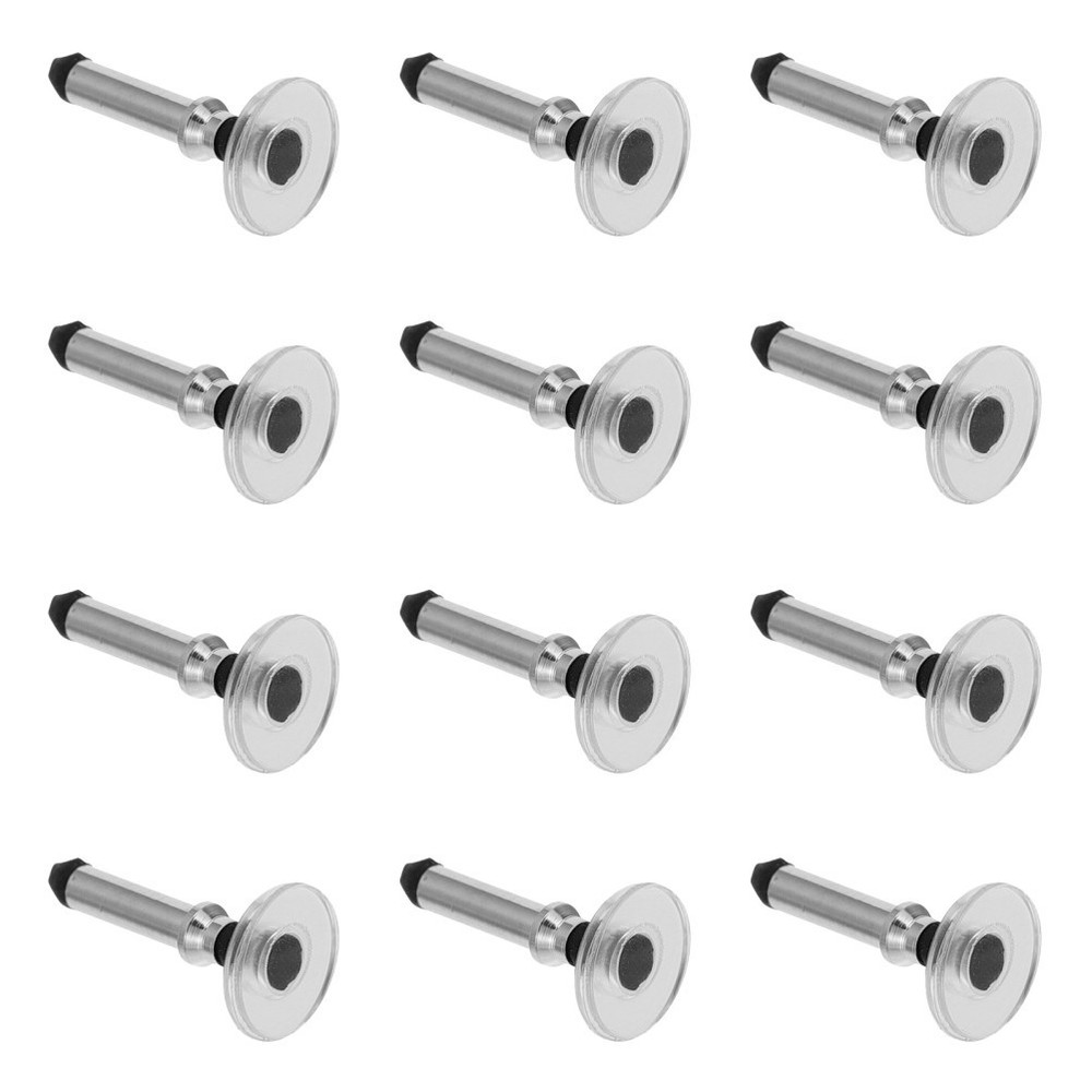12 Pcs Stylus Touch Screen Replacement Disc Tips Travel Pen Accessory