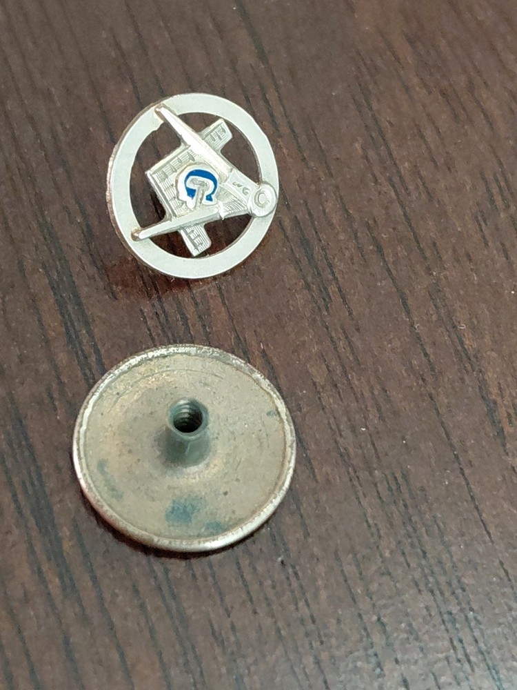 Freemason 1920s Srew Back Pin