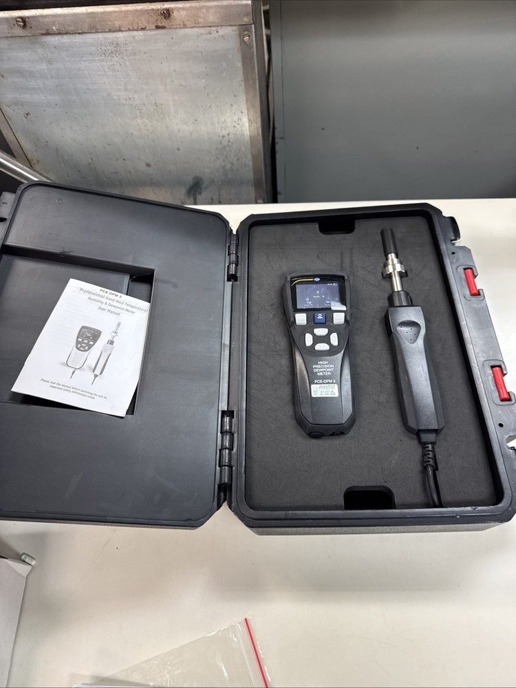 PCE DPM 3 HIGH PRECISION DEWPOINT METER W/ PROBE