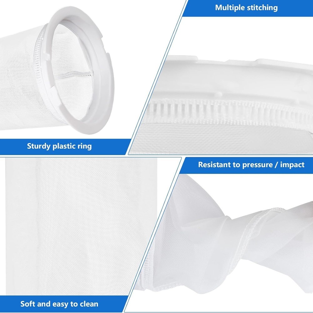 Replacement Pool Skimmer Basket Screen 600 Micron Mesh Bag for Paramount