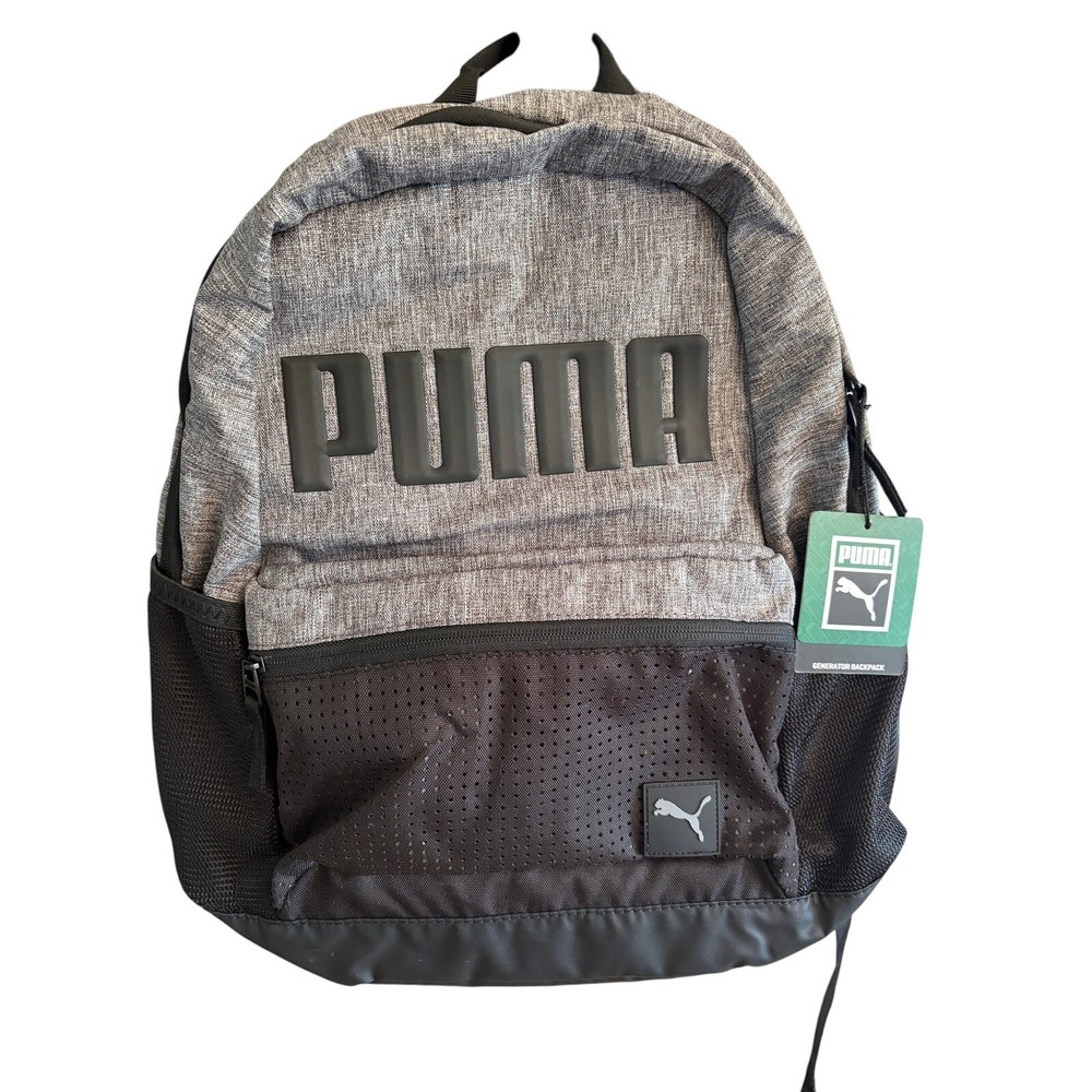 NWT PUMA Men's Generator Backpack Black Gray