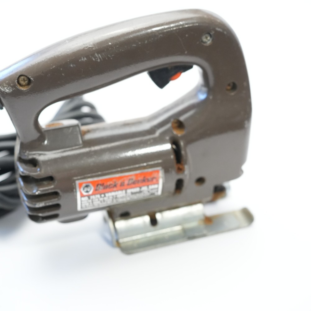 Vintage Black & Decker 7575 Jig Saw Easy Angle Adjustment