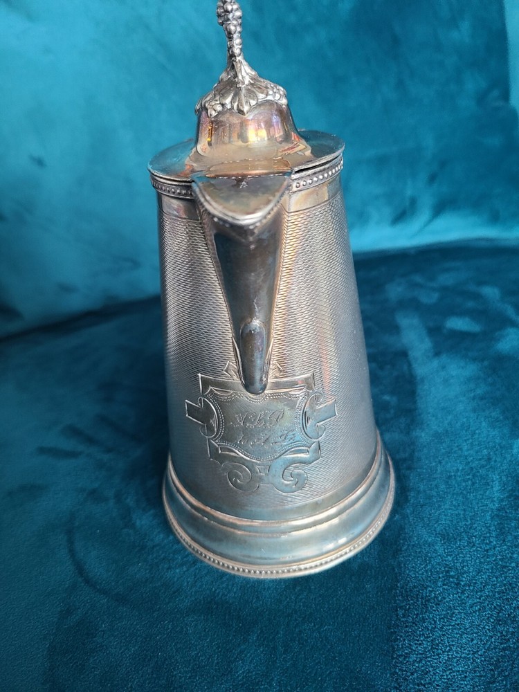 Vitage Silver Meriden Brita Tea Pot "6 High