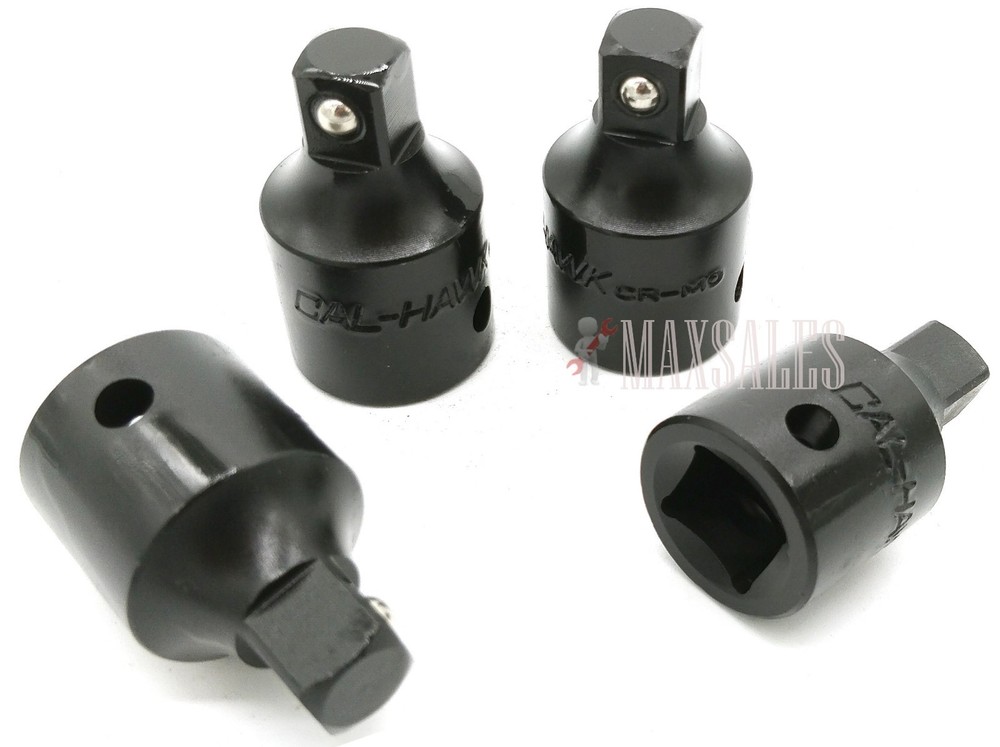 4pc SET 1/2 to 3/8 SOCKET REDUCER ADAPTERS IMPACT CR-M
