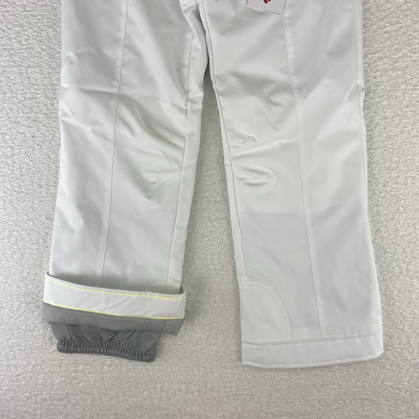 Obermeyer Snow Ski Brooke Pants Teen Girls Size Medium White Skiing Snowboard