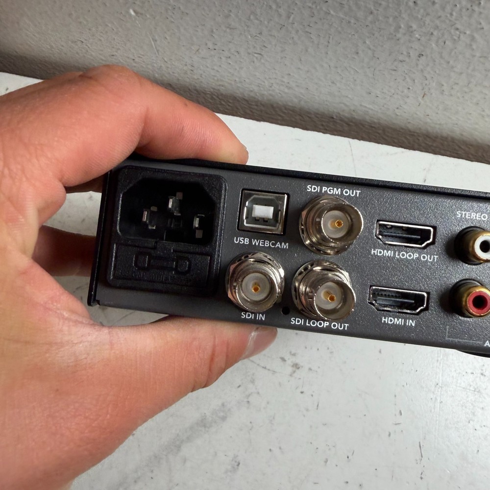 Blackmagic Design Web Presenter Black HDMI Video Capture & Streaming Interface