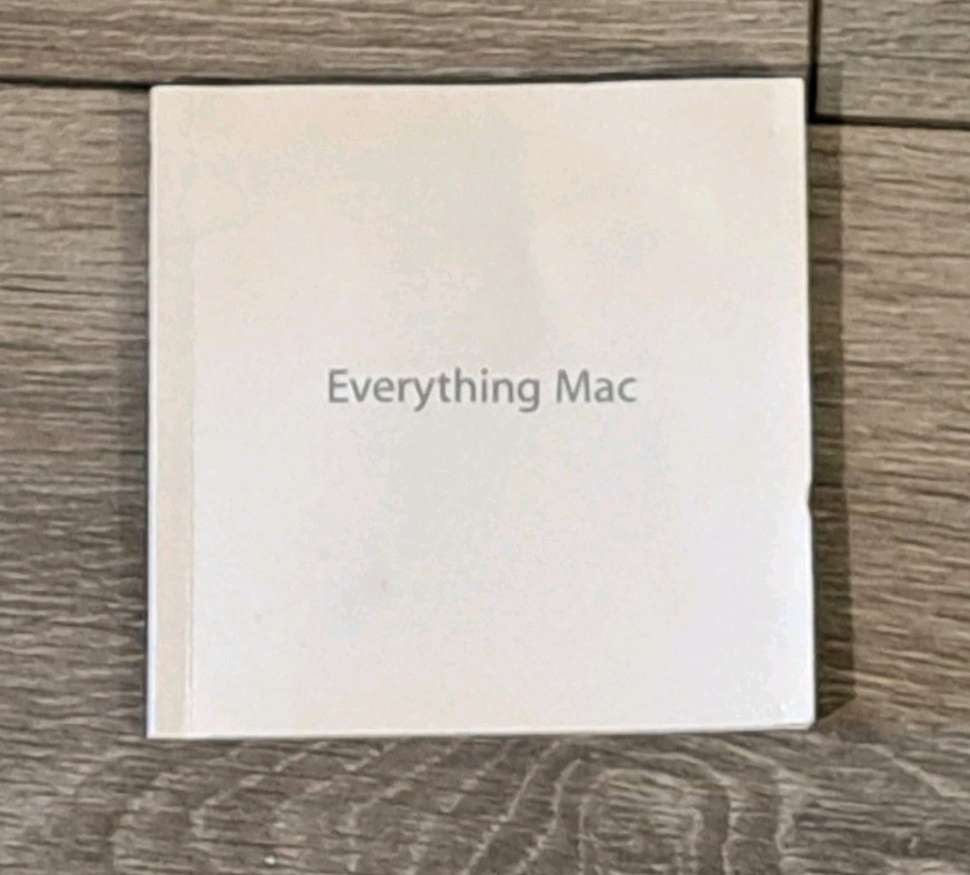 EVERYTHING MAC IMac Manual Instructions Booklet