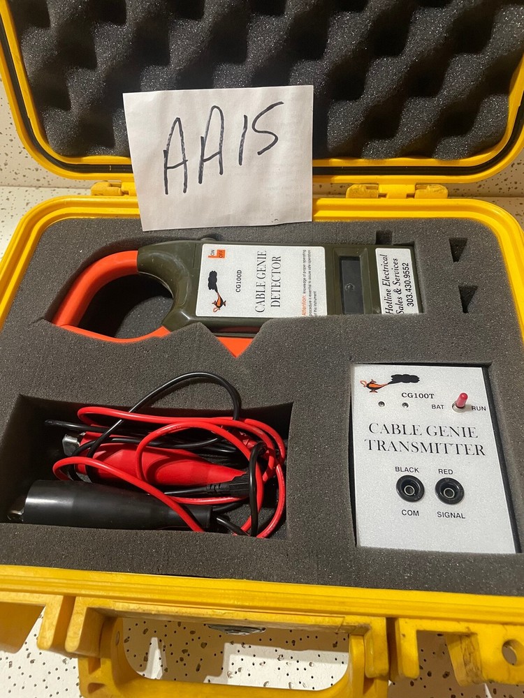 Cable genie detector tester transmitter MULTITEST CABLE TESTER AA15