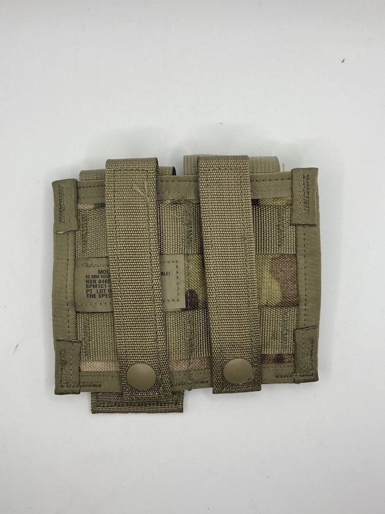 MULTICAM MOLLE Double 40mm Pouch USGI