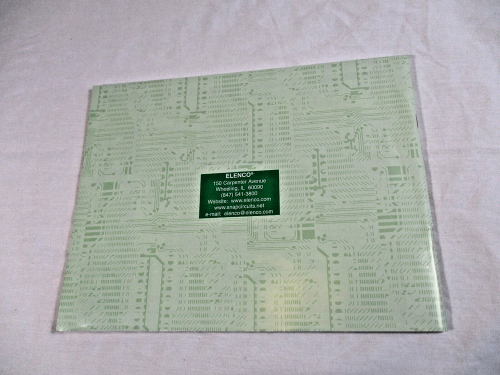 2 Electronic Snap Circuits Experiments Instruction Manuals *BOOKs ONLY* Elenco