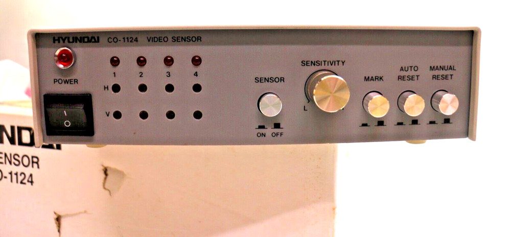 Hyundai Video Sensor Model CO-11 System Manuals and Camera Case