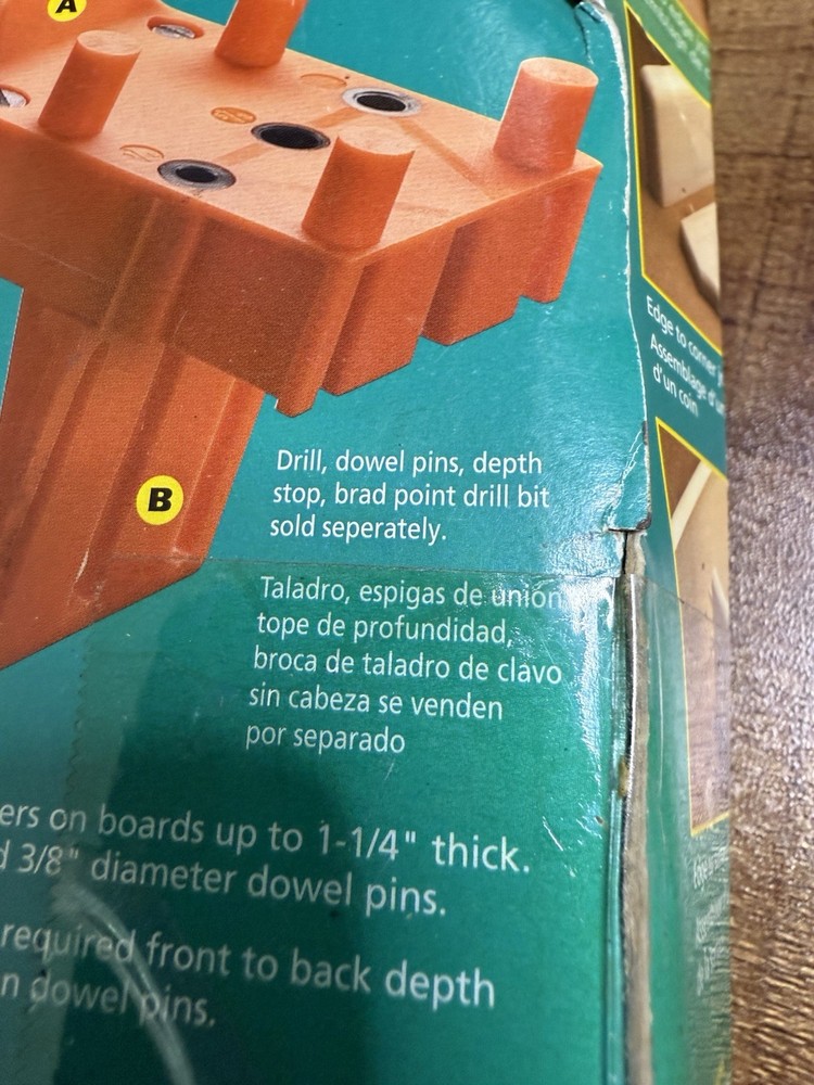 Wolfcraft Quick Dowel Make Dowel Joints Quickly and Accurately