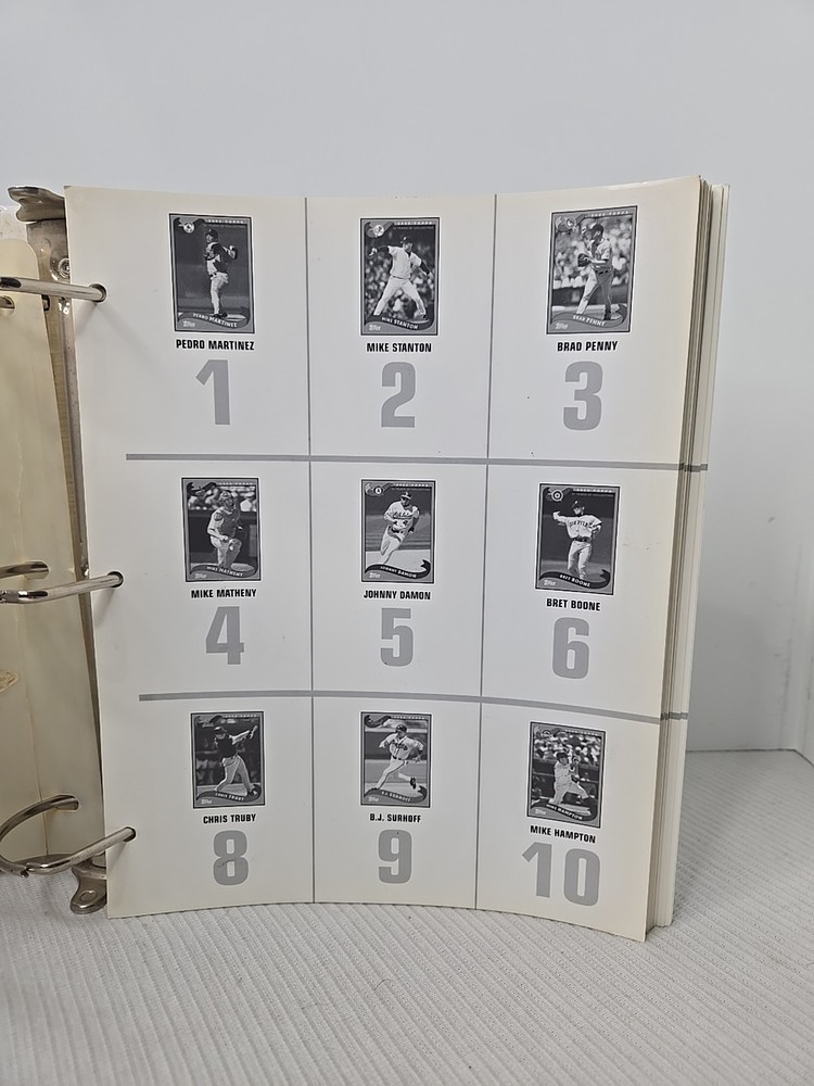 2002 Topps Series 1 Binder NO CARDS