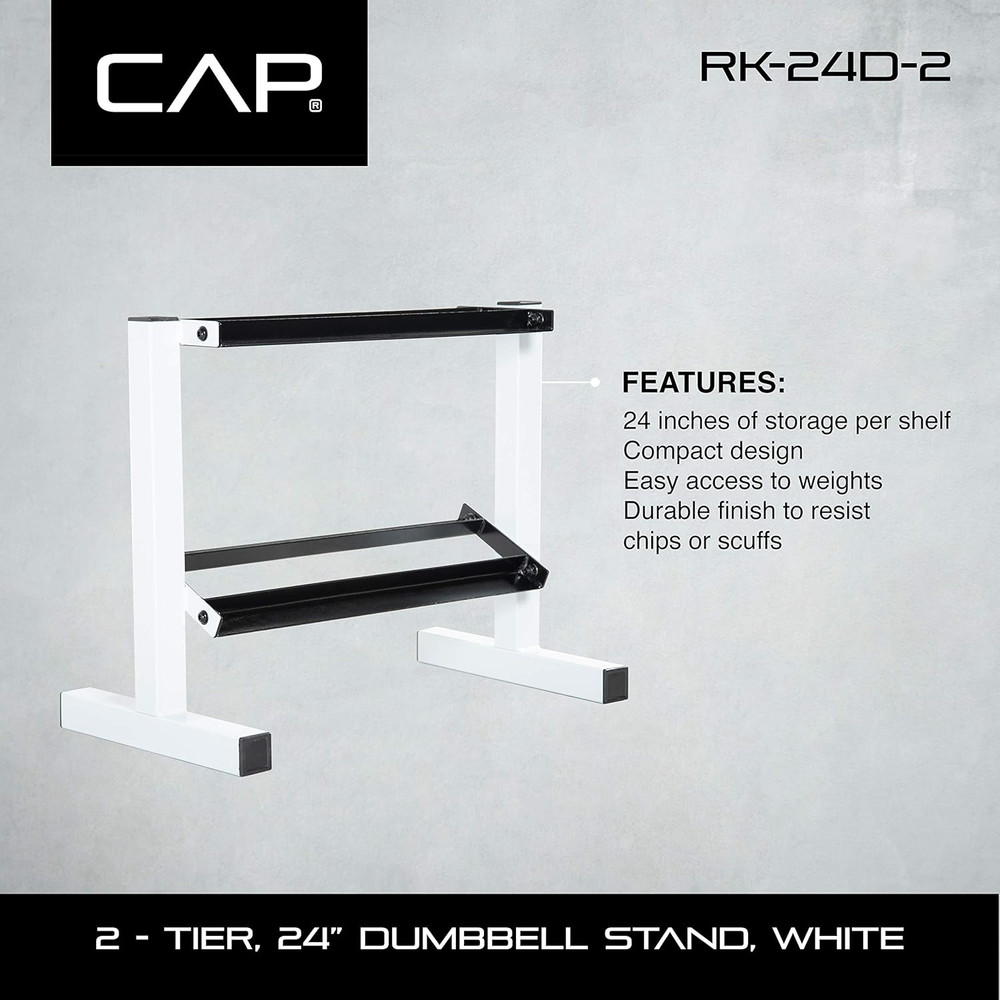 Cap Barbell Two Tier Dumbbell Rack