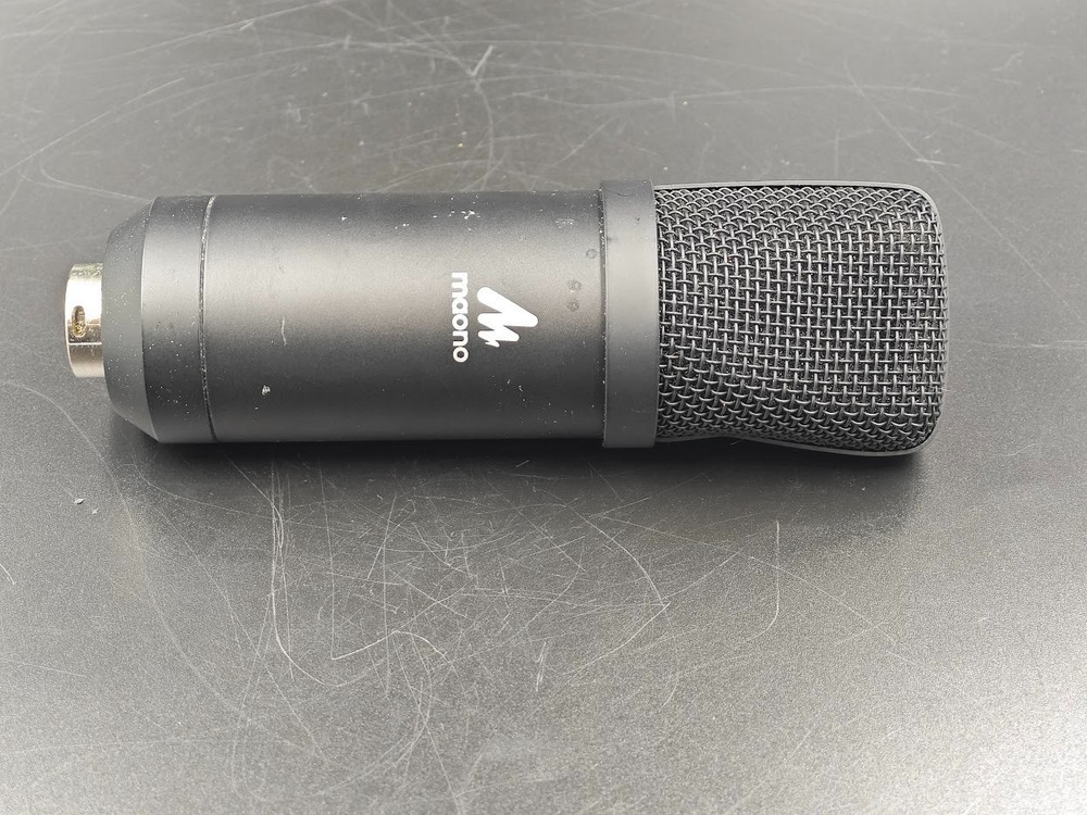 Maono Microphone Black Used Working