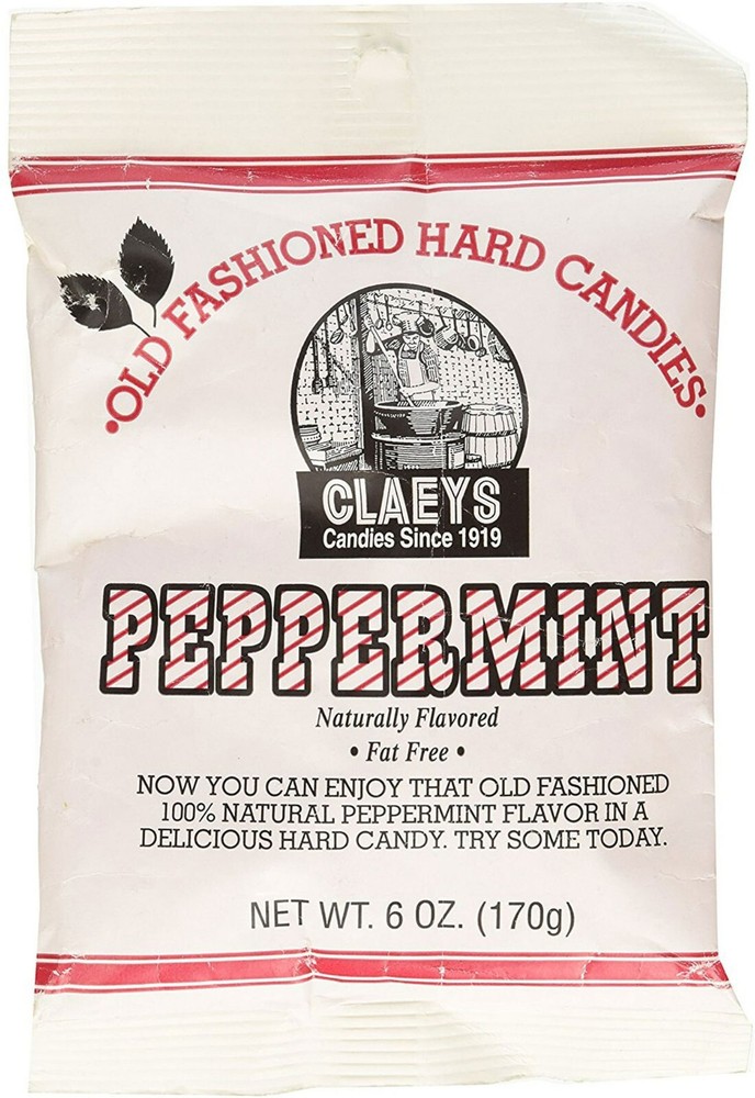 Claey's Peppermint Hard Candy - 6 oz