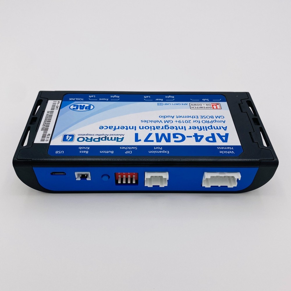 PAC AP4-GM71 Advanced Amplifier Integration Interface for select 2019+ GM w/Bose