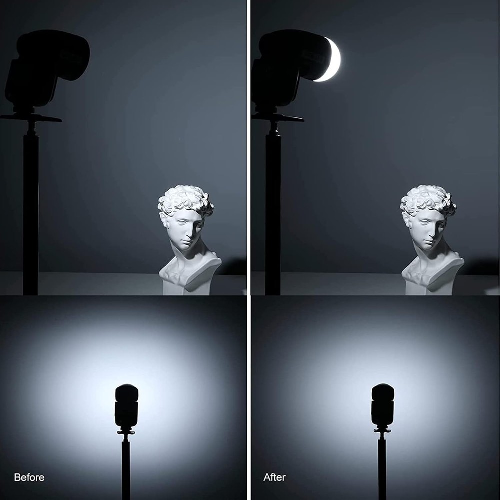 Godox AK-R11 Diffuser Dome for Godox V1 V1Pro V100 Flash Camera Round Head Flash