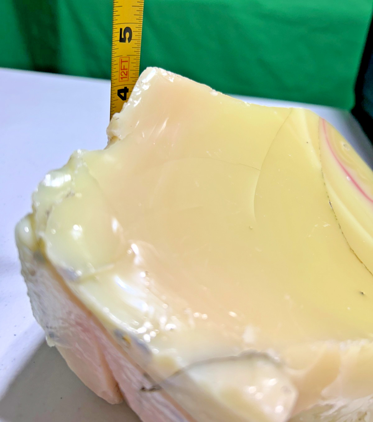 Vintage Uranium Glass Slag Cullet Awesome Glow 6 lbs 10 oz