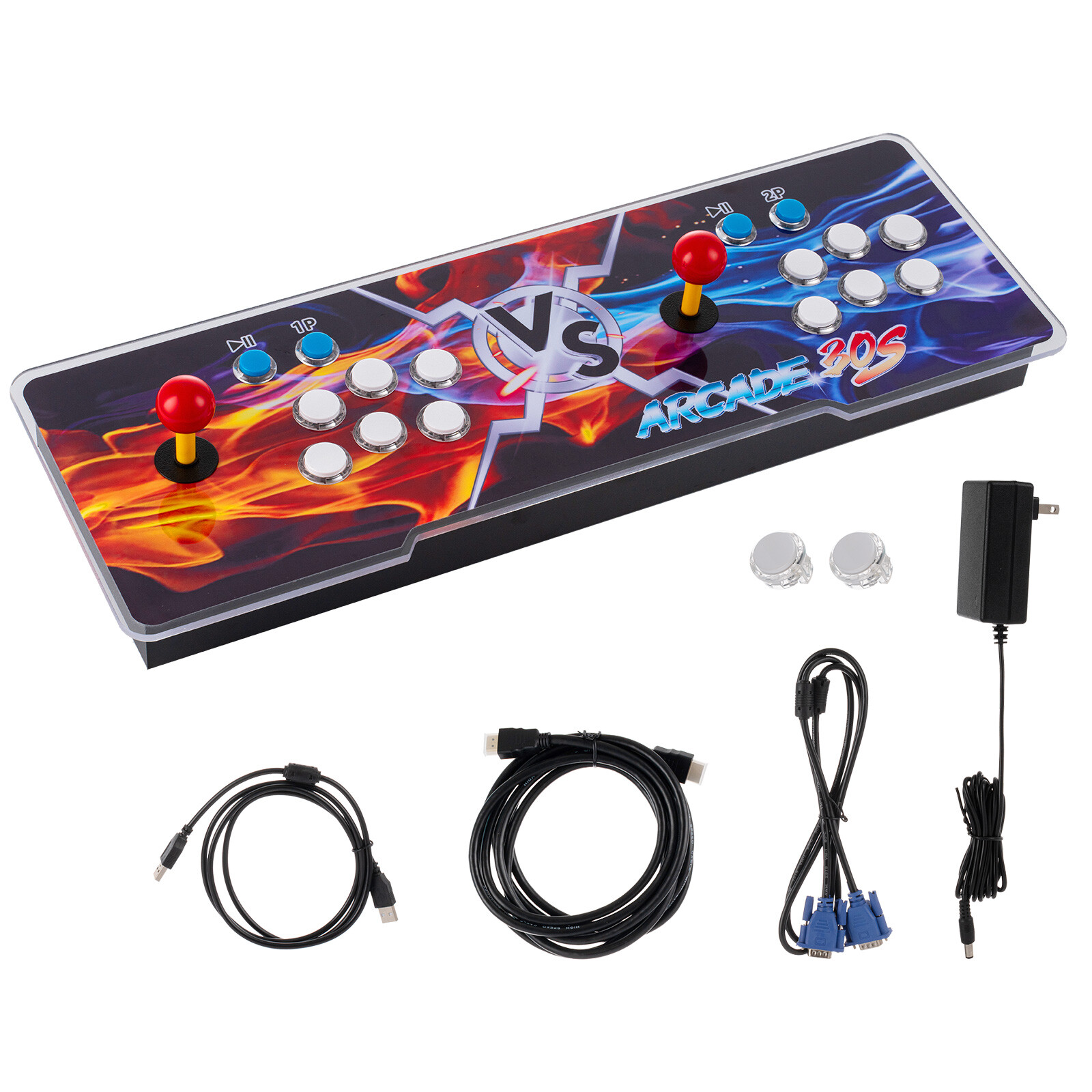 Pandora's Box 30s 5000 in 1 Retro Video Games Double Stick Home Arcade Console